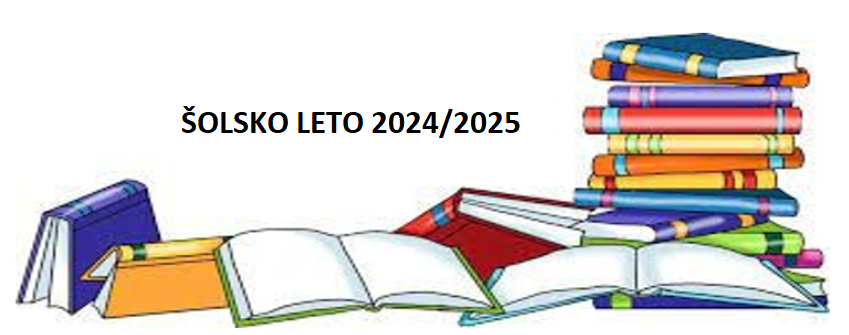 Seznam učnih gradiv in šolskih potrebščin za šol. l. 2024/2025